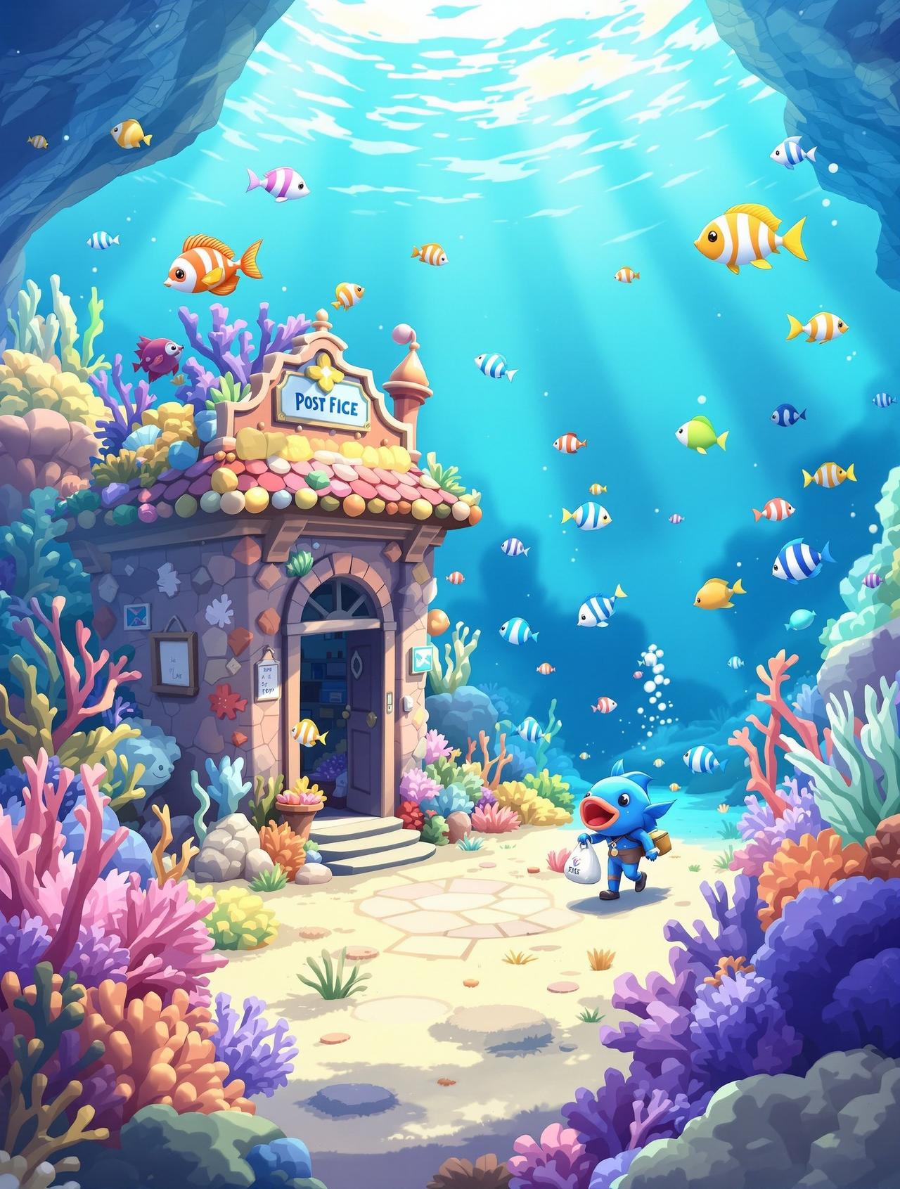 夸克短剧库 - 深海里的邮局